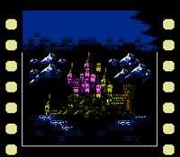 une photo d'Ã©cran de Castlevania 3 - Dracula s Curse sur Nintendo Nes